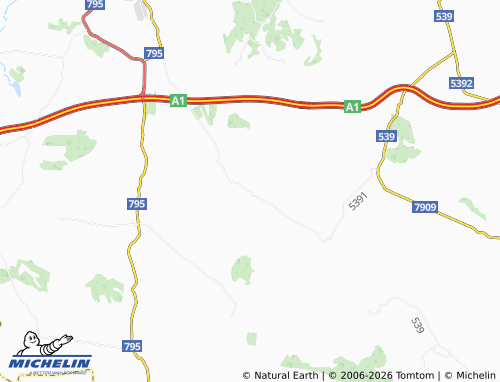 Mapa MICHELIN Krushovo - ViaMichelin