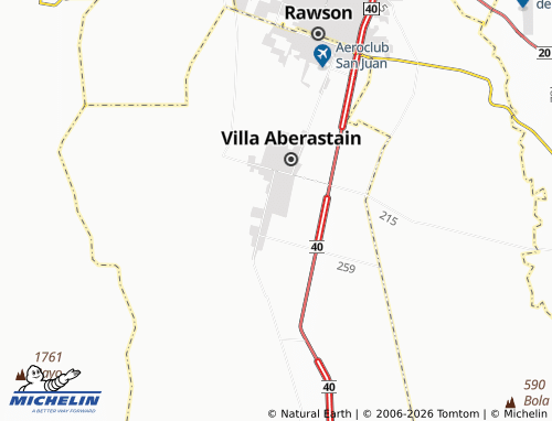 Mappa MICHELIN Villa Aberastain-la Rinconada - ViaMichelin