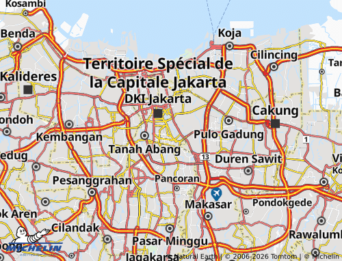 Mapa MICHELIN Cikini - ViaMichelin