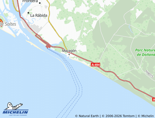 MICHELIN-Landkarte Alcor - ViaMichelin