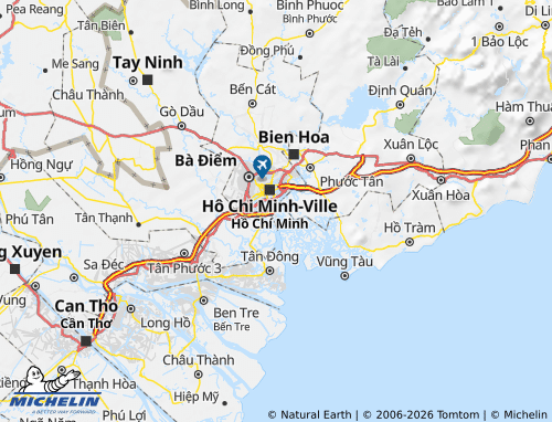 Mapa MICHELIN Nhà Bè - ViaMichelin