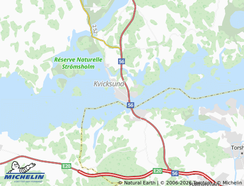 Mappa MICHELIN Kvicksund - ViaMichelin