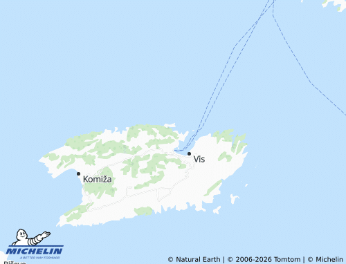 MICHELIN Rogačić map - ViaMichelin