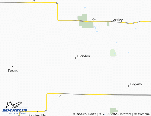 Carte MICHELIN Glandon - ViaMichelin
