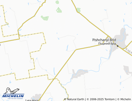 MICHELIN Hnativka map - ViaMichelin