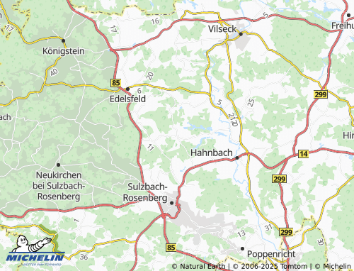 MICHELIN Iber map - ViaMichelin