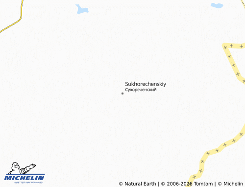 MICHELIN-Landkarte Sukhorechenskiy - ViaMichelin