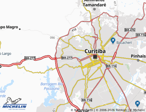 MICHELIN Santo Inácio map - ViaMichelin