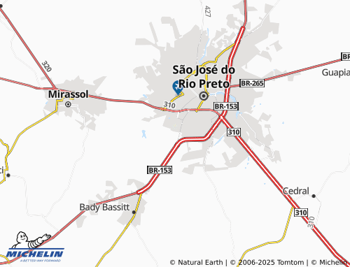 MICHELIN Village Santa Helena map - ViaMichelin