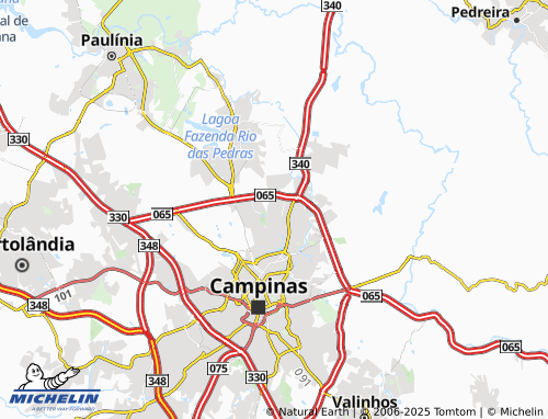 Carte MICHELIN Jardim Colonial - ViaMichelin