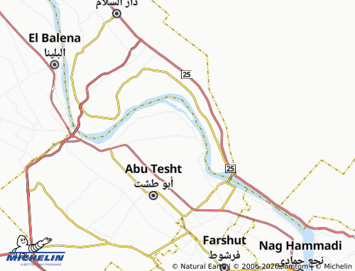 Mapa MICHELIN al-Maharizah - ViaMichelin
