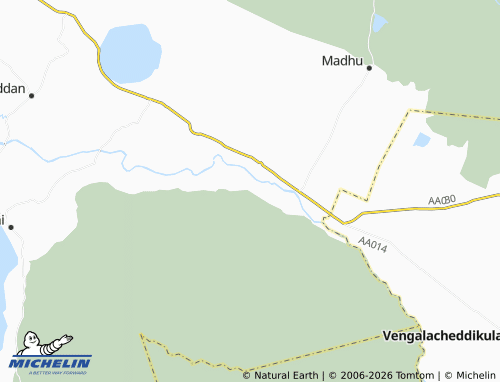 Mapa MICHELIN Pannavedduvan - ViaMichelin