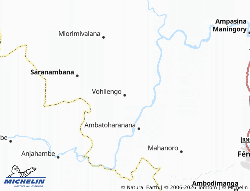 MICHELIN Vohilengo map - ViaMichelin