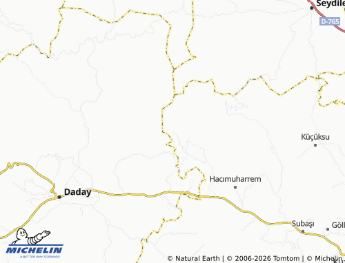 Mapa MICHELIN Gülef - ViaMichelin