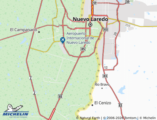 Mappa MICHELIN Parque Módulo Industrial Américas - ViaMichelin