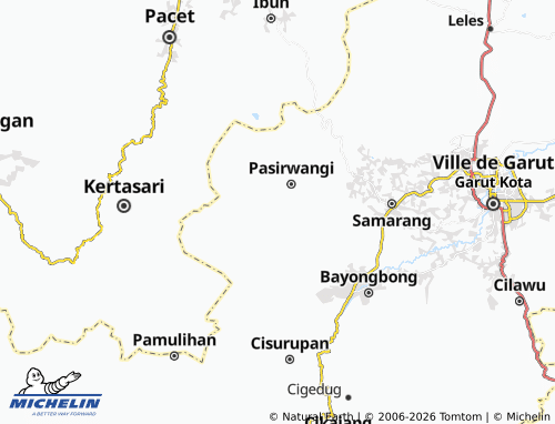 MICHELIN Sarimukti map - ViaMichelin