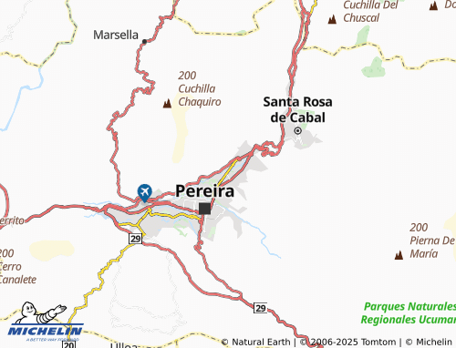 MICHELIN La Estrella map - ViaMichelin