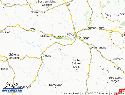 MICHELIN Champeix map - ViaMichelin