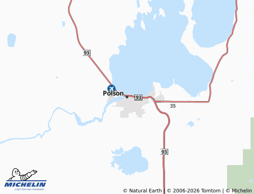 Carte MICHELIN Polson - ViaMichelin