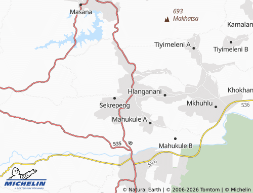 MICHELIN-Landkarte Marite - ViaMichelin
