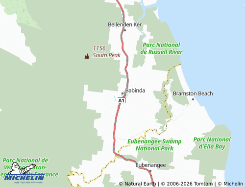 Mapa MICHELIN Babinda - ViaMichelin