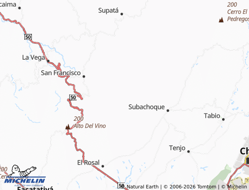 Carte MICHELIN La Laja - ViaMichelin