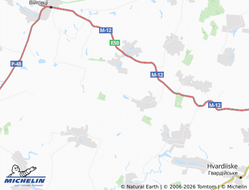 MICHELIN-Landkarte Mochulyntsi - ViaMichelin