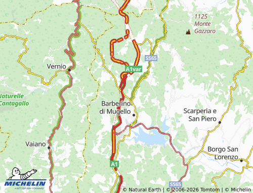 MICHELIN Cirignano map - ViaMichelin
