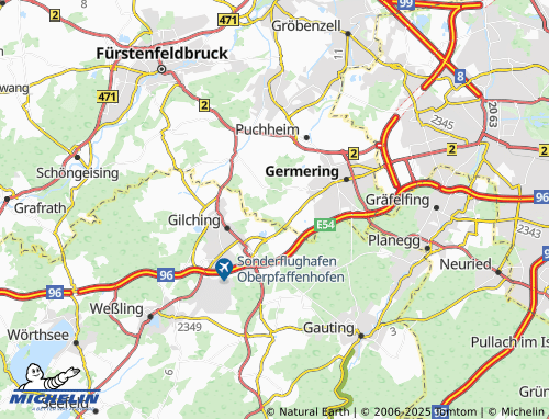 MICHELIN Nebel map - ViaMichelin