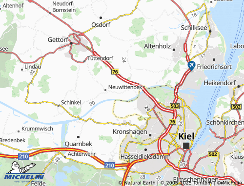 MICHELIN Altwittenbek map - ViaMichelin