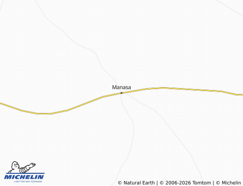 Mappa MICHELIN Manasa - ViaMichelin