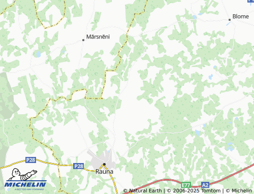 MICHELIN-Landkarte Rozes - ViaMichelin