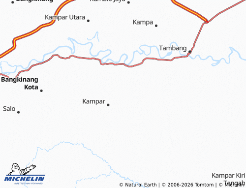MICHELIN Pulau Sarak map - ViaMichelin