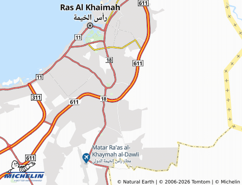 MICHELIN Al Hail map - ViaMichelin