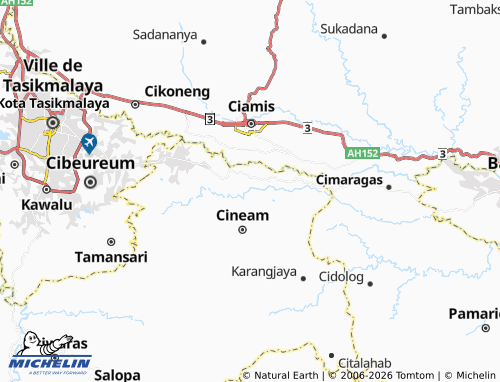 Mapa MICHELIN Madiasari - ViaMichelin