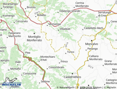 Mappa MICHELIN Fontanina - ViaMichelin