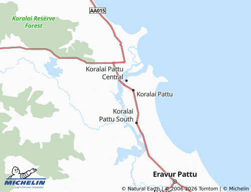 Mappa MICHELIN Mancholai - ViaMichelin