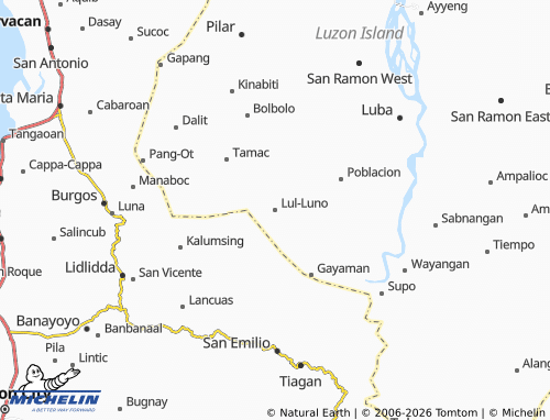 MICHELIN Lul-Luno map - ViaMichelin