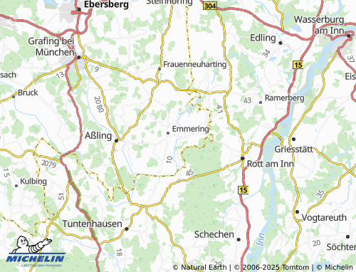 Kaart MICHELIN Bruckhof - ViaMichelin