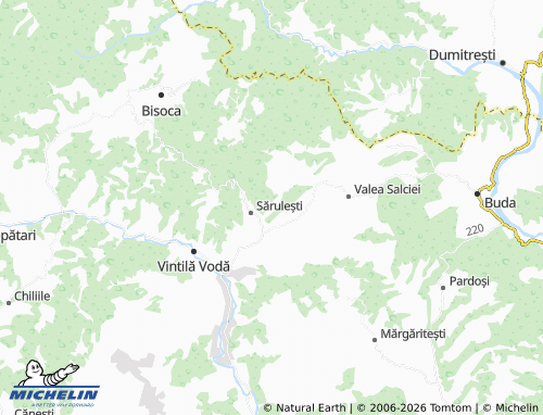 Mappa MICHELIN Sările-Cătun - ViaMichelin