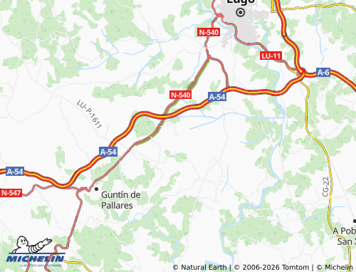 Mapa MICHELIN Constante - ViaMichelin