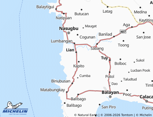 MICHELIN Prenza map - ViaMichelin