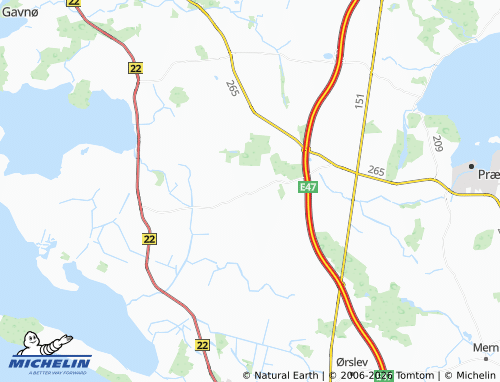 Mappa MICHELIN Gammel Lundby - ViaMichelin