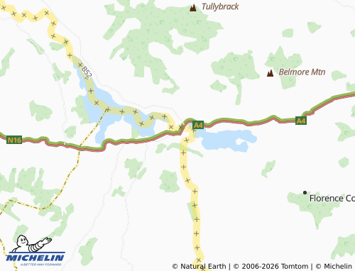 Mapa MICHELIN Blacklion - ViaMichelin