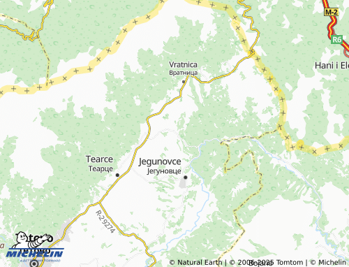 MICHELIN Nerashte map - ViaMichelin