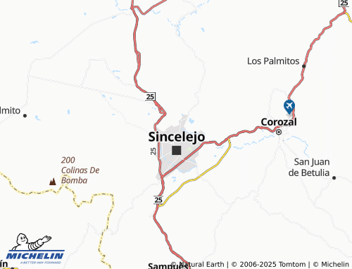 MICHELIN La Fe map - ViaMichelin