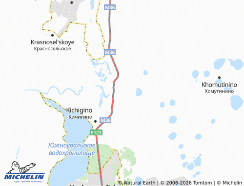 MICHELIN-Landkarte Formachevo - ViaMichelin