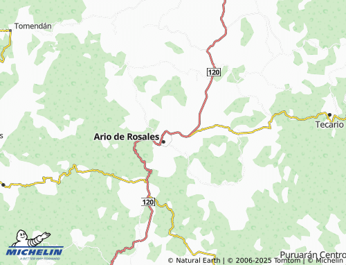 MICHELIN Jardines de Santa María map - ViaMichelin