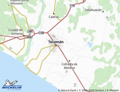 MICHELIN Pablo Silva García map - ViaMichelin