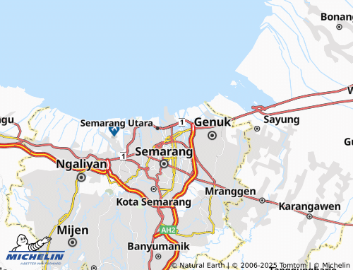 MICHELIN Rejomulyo map - ViaMichelin